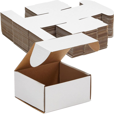 कस्टम रीसाइक्टेबल व्हाइट शिपिंग बॉक्स नालीदार शिपिंग मेलिंग पैकेजिंग