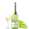 ISO9001 पुनर्नवीनीकरण निजीकृत शराब की बोतल स्टिकर गोल्ड सिल्वर ग्लोस लैमिनेशन