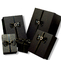 गारमेंट के लिए गेलेबोर पियरलेसेंट ब्लैक कार्डबोर्ड गिफ्ट पैकिंग बॉक्स