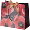 सीओए लेडीज हैंड-हेल्ड क्राफ्ट फ्लोरल शॉपिंग बैग फ्लावर पेपर बैग हैंडबैग