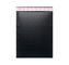मैट ब्लैक पॉली शिपिंग बबल मेलर्स एल्यूमिनियम फोइल लिफाफा बैग 6x9