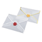 पारभासी सिलोफ़न लिफाफा उपहार कार्ड लिफाफा विभिन्न सामग्री